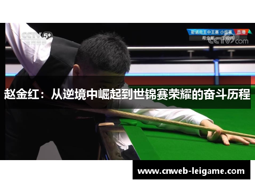 赵金红：从逆境中崛起到世锦赛荣耀的奋斗历程